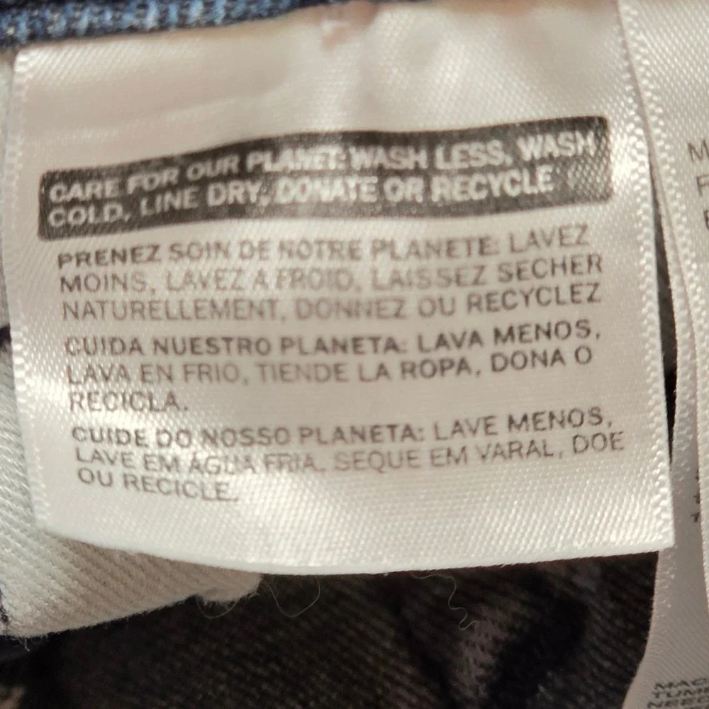 Jeans LEVI'S 511™ 29x34 Mens Blue Excellent Premium Slim Fit Denim